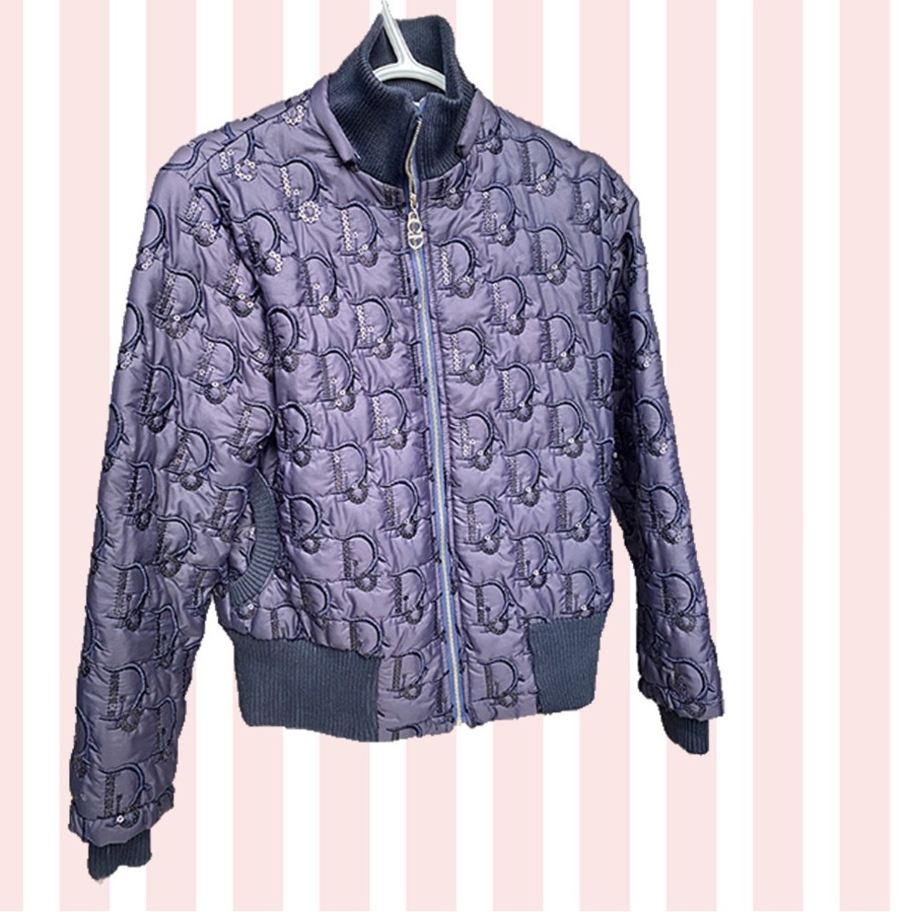 Rare Vintage Christian Dior Bomber Jacket